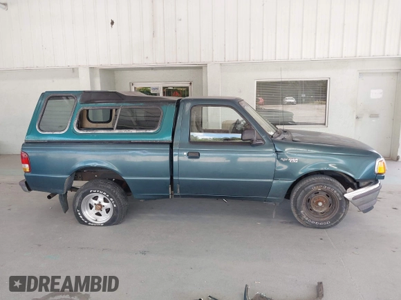 1997 Ford Ranger XLT with VIN 1FTCR10A6VUC10779, listed as a IAAI auction lot 42154779 with 155,914 mi miles and . Bid and sale history available at DreamBid. Image 13.