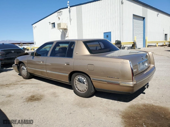 1998 Cadillac DeVille DHS with VIN 1G6KE54Y4WU772142, listed as a Copart auction lot 49906795 with 140,652 mi miles and Salvage Title. Bid and sale history available at carsss.com. Image 2.