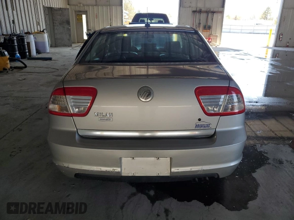 2007 Mercury Milan Premier с VIN 3MEHM08Z27R662715, выставлен на аукционе Copart как лот 54626285 с пробегом Не указан миль и Списание • Salvage title. История ставок и продаж доступна на DreamBid. Изображение 6.