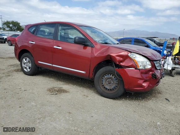 2013 Nissan Rogue SL with VIN JN8AS5MT9DW023249, listed as a Copart auction lot 53392585 with 105,706 mi miles and Clean Title. Bid and sale history available at carsss.com. Image 4.