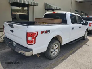 2018 Ford F-150 XL with VIN 1FTFW1E57JKC10846, listed as a IAAI auction lot 42405497 with 118,084 mi miles and . Bid and sale history available at DreamBid. Image 1.