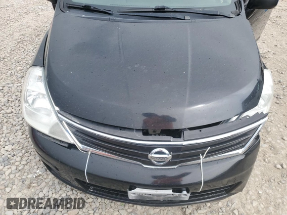 2011 Nissan Versa S with VIN 3N1BC1CP0BL369254, listed as a Copart auction lot 51347595 with 131,860 mi miles and Salvage title. Bid and sale history available at DreamBid. Image 11.