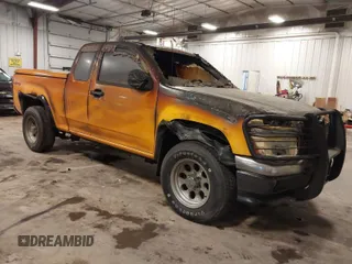 2011 GMC Canyon SLE1 with VIN 1GTJ6MFE0B8136887, listed as a IAAI auction lot 41768986 with 154,573 mi miles. Bid and sale history available at carsss.com. Image 1.