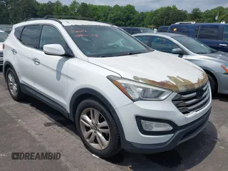 2013 Hyundai Santa Fe Sport z VIN 5XYZU3LA9DG113558, wystawiony jako IAAI lot #42274296 z przebiegiem 147 014 mil mil oraz . Historia ofert i sprzedaży dostępna na DreamBid. Obrazek 1.