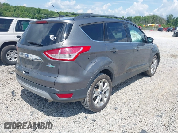 2013 Ford Escape SEL with VIN 1FMCU0HXXDUD51754, listed as a IAAI auction lot 42696434 with 145,705 mi miles and . Bid and sale history available at DreamBid. Image 4.