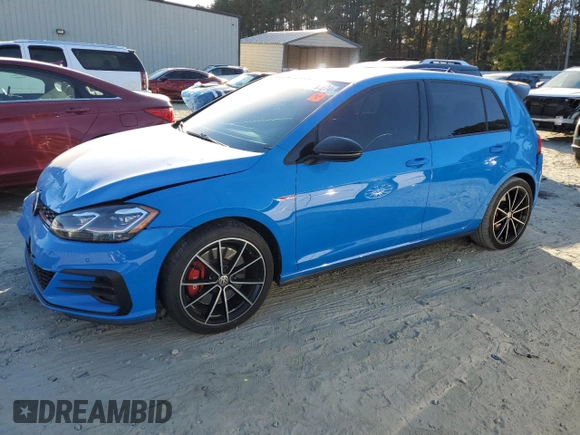 2021 Volkswagen GTI S z VIN 3VW5T7AU1MM009510, wystawiony jako Copart lot #77333914 z przebiegiem 29 204 mil mil oraz Szkoda całkowita • Salvage title. Historia ofert i sprzedaży dostępna na DreamBid. Obrazek 1.
