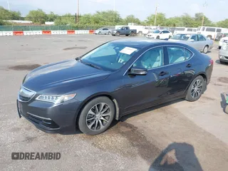 2016 Acura TLX with VIN 19UUB1F37GA009304, listed as a IAAI auction lot 41558307 with 39,567 mi miles. Bid and sale history available at carsss.com. Image 17.