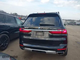 2019 BMW X7 xDrive50i with VIN 5UXCX4C51KLS36907, listed as a IAAI auction lot 41525923 with 75,791 mi miles. Bid and sale history available at carsss.com. Image 16.
