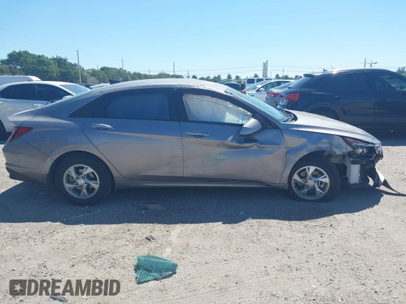 2023 Hyundai Elantra SE with VIN KMHLL4AG9PU483378, listed as a IAAI auction lot 41763542 with 44,730 mi miles and . Bid and sale history available at DreamBid. Image 13.