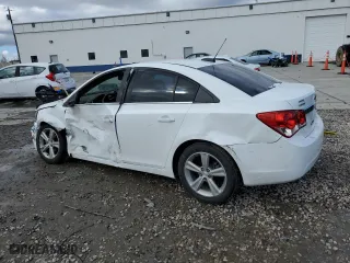 2015 Chevrolet Cruze LT with VIN 1G1PE5SB7F7167217, listed as a Copart auction lot 48633145 with 76,573 mi miles and Salvage Title. Bid and sale history available at carsss.com. Image 2.