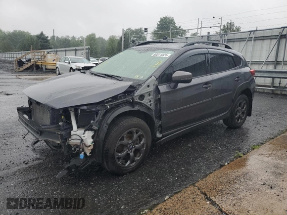 2021 Subaru Crosstrek Special Sports with VIN JF2GTHSC9MH243746, listed as a Copart auction lot 60811825 with 44,364 mi miles and Salvage title. Bid and sale history available at DreamBid. Image 1.
