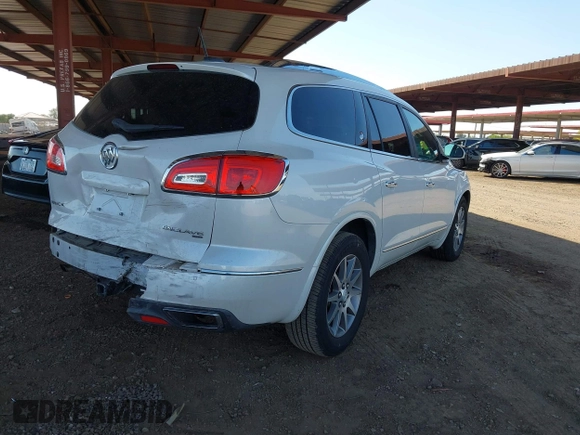 2017 Buick Enclave Leather with VIN 5GAKVBKD2HJ121187, listed as a IAAI auction lot 41990969 with 118,336 mi miles and . Bid and sale history available at DreamBid. Image 4.