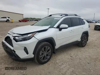 2024 Toyota RAV4 Hybrid XLE Premium with VIN JTMB6RFV6RJ054408, listed as a Copart auction lot 52120745 with 2,961 mi miles and Salvage Title. Bid and sale history available at DreamBid. Image 1.