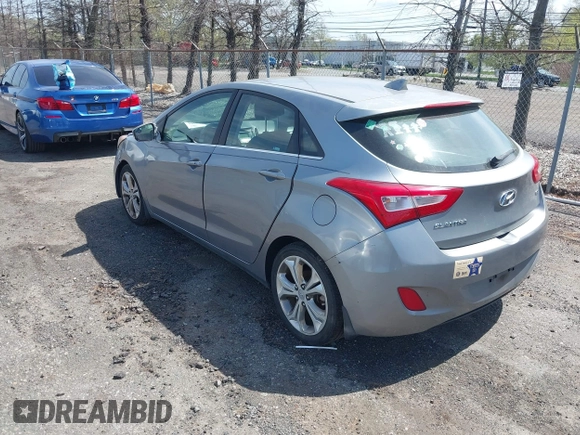 2014 Hyundai Elantra GT with VIN KMHD35LH8EU216052, listed as a IAAI auction lot 42102173 with 112,129 mi miles. Bid and sale history available at carsss.com. Image 3.