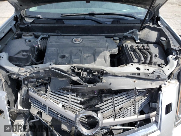 2011 Cadillac SRX Performance Collection with VIN 3GYFNEEY8BS572186, listed as a Copart auction lot 51443255 with 152,821 mi miles and Salvage Title. Bid and sale history available at carsss.com. Image 12.