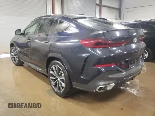 2025 BMW X6 xDrive40i with VIN 5UX33EX0XS9Z57353, listed as a Copart auction lot 50839665 with 1,758 mi miles and Clean Title. Bid and sale history available at carsss.com. Image 2.