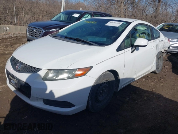 2012 Honda Civic Cpe LX with VIN 2HGFG3B54CH564669, listed as a IAAI auction lot 41680165 with 82,502 mi miles. Bid and sale history available at carsss.com. Image 18.