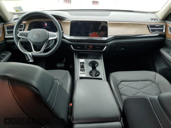2024 Volkswagen Atlas SE with VIN 1V2DR2CA7RC579036, listed as a Copart auction lot 50594205 with 15,071 mi miles and Salvage title. Bid and sale history available at DreamBid. Image 8.