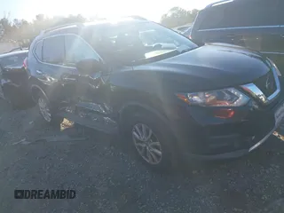 2019 Nissan Rogue SV with VIN KNMAT2MV2KP505805, listed as a IAAI auction lot 41192230 with 92,155 mi miles. Bid and sale history available at carsss.com. Image 1.