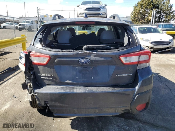 2018 Subaru Crosstrek Premium with VIN JF2GTADC8JH225870, listed as a Copart auction lot 47071395 with 128,326 mi miles and Salvage Title. Bid and sale history available at carsss.com. Image 6.