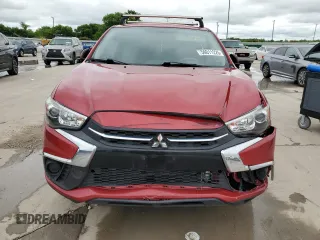 2019 Mitsubishi Outlander ES with VIN JA4AP3AU1KU034988, listed as a Copart auction lot 56011225 with 62,288 mi miles and Salvage title. Bid and sale history available at DreamBid. Image 5.
