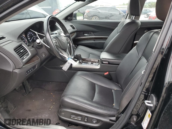 2016 Acura RLX Advance with VIN JH4KC1F94GC001803, listed as a Copart auction lot 55317555 with 71,544 mi miles and Salvage title. Bid and sale history available at DreamBid. Image 7.