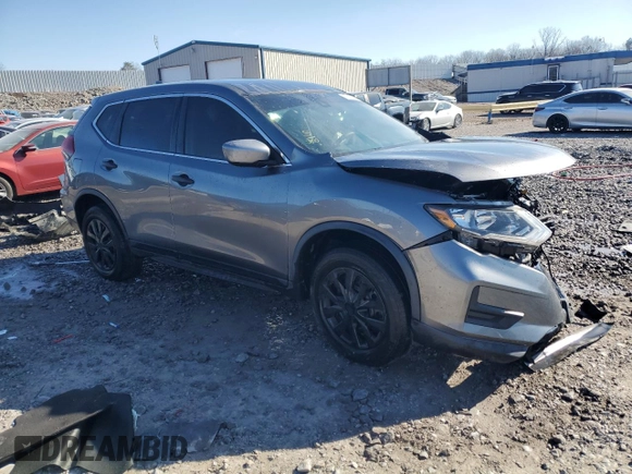 2019 Nissan Rogue SV with VIN KNMAT2MV5KP500355, listed as a Copart auction lot 87527085 with 0 mi miles and Salvage Title. Bid and sale history available at carsss.com. Image 4.