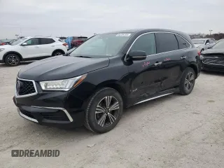 2018 Acura MDX with VIN 5J8YD4H39JL007740, listed as a Copart auction lot 84236104 with 123,133 mi miles and Salvage Title. Bid and sale history available at carsss.com. Image 1.