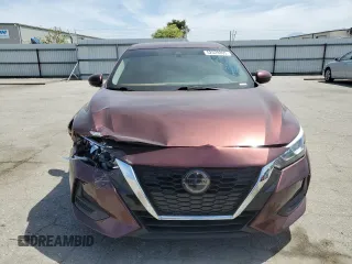 2021 Nissan Sentra SV with VIN 3N1AB8CV0MY203716, listed as a Copart auction lot 52529895 with 58,390 mi miles and Clean title. Bid and sale history available at DreamBid. Image 5.