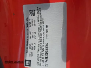 2013 Chevrolet Camaro LS с VIN 2G1FA1E39D9158986, выставлен на аукционе Copart как лот 56353335 с пробегом 147 948 миль миль и Списание • Salvage title. История ставок и продаж доступна на DreamBid. Изображение 12.