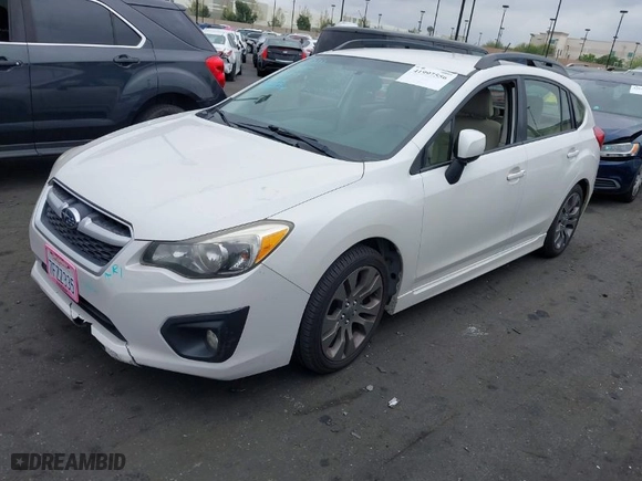 2014 Subaru Impreza Wagon 2.0i Sport Premium with VIN JF1GPAL69E8278832, listed as a IAAI auction lot 41997556 with 126,940 mi miles. Bid and sale history available at carsss.com. Image 2.