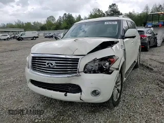 2014 Infiniti QX80 with VIN JN8AZ2NF2E9552447, listed as a Copart auction lot 51625235 with 88,140 mi miles and Salvage Title. Bid and sale history available at carsss.com. Image 12.