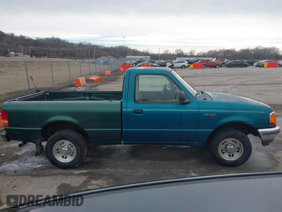 1997 Ford Ranger XLT with VIN 1FTCR10A6VPB49917, listed as a IAAI auction lot 41549691 with 73,548 mi miles. Bid and sale history available at carsss.com. Image 12.
