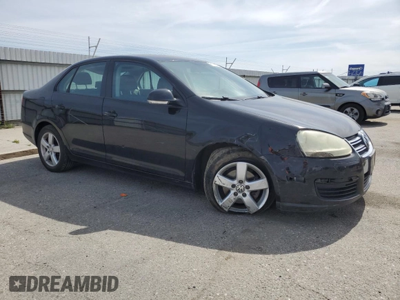 2008 Volkswagen Jetta Sedan S with VIN 3VWJZ71K18M169100, listed as a Copart auction lot 48171255 with 101,138 mi miles and Salvage Title. Bid and sale history available at carsss.com. Image 4.