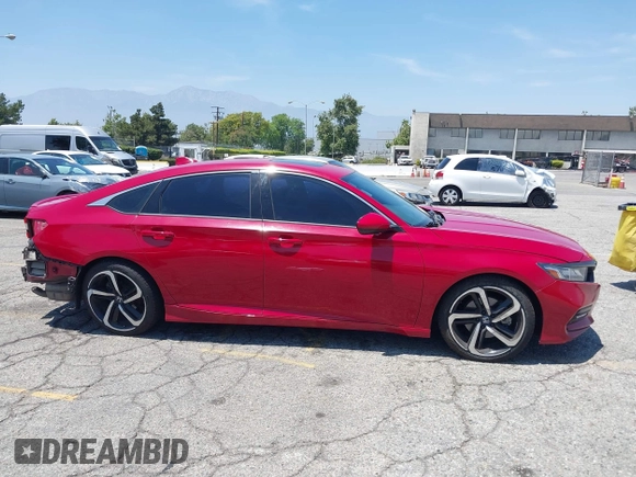 2019 Honda Accord Sport with VIN 1HGCV2F32KA013567, listed as a IAAI auction lot 42493535 with 96,380 mi miles and . Bid and sale history available at DreamBid. Image 14.
