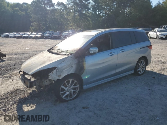 2012 Mazda 5 Grand Touring with VIN JM1CW2DL4C0134364, listed as a Copart auction lot 69580454 with Not Provided miles and Salvage Title. Bid and sale history available at DreamBid. Image 1.