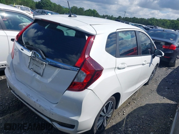 2018 Honda Fit EX with VIN 3HGGK5H88JM727466, listed as a IAAI auction lot 42201380 with 35,802 mi miles and . Bid and sale history available at DreamBid. Image 4.