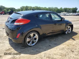 2012 Hyundai Veloster w/Black Int with VIN KMHTC6AD6CU080650, listed as a Copart auction lot 57844255 with Not provided miles and Salvage title. Bid and sale history available at DreamBid. Image 3.