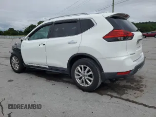 2017 Nissan Rogue SV with VIN KNMAT2MT1HP602744, listed as a Copart auction lot 57971345 with 159,362 mi miles and Salvage title. Bid and sale history available at DreamBid. Image 2.