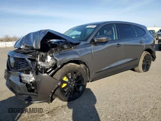 2025 Acura MDX Technology с VIN 5J8YE1H49SL007176, выставлен на аукционе Copart как лот 45425245 с пробегом 2 181 миль миль и Списание • Salvage title. История ставок и продаж доступна на DreamBid. Изображение 1.