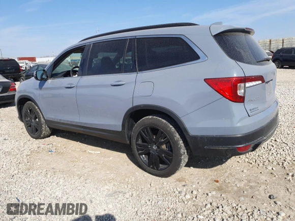 2022 Honda Pilot Special Edition with VIN 5FNYF6H26NB057242, listed as a Copart auction lot 48786425 with 34,740 mi miles and Salvage Title. Bid and sale history available at carsss.com. Image 2.