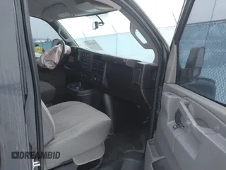 2018 Chevrolet Express Cargo Van with VIN 1GCWGAFP1J1267630, listed as a IAAI auction lot 41495213 with 79,238 mi miles. Bid and sale history available at carsss.com. Image 5.