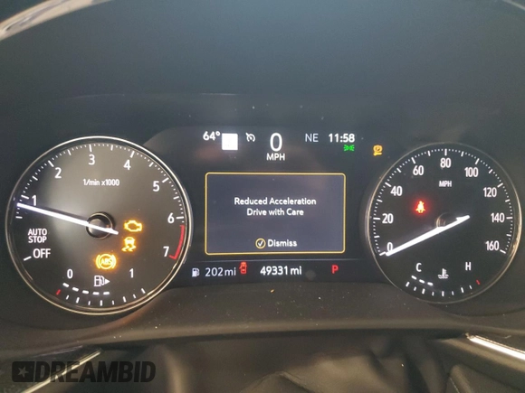 2021 Buick Envision Essence with VIN LRBFZNR43MD140141, listed as a Copart auction lot 50547485 with 49,331 mi miles and Salvage Title. Bid and sale history available at carsss.com. Image 9.