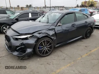 2021 BMW 2 Series M235i xDrive with VIN WBA13AL07M7H39957, listed as a Copart auction lot 46546705 with 11,065 mi miles and Salvage Title. Bid and sale history available at carsss.com. Image 1.
