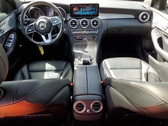 2019 Mercedes-Benz C 300 with VIN 55SWF8EB7KU311851, listed as a Copart auction lot 47290585 with 82,149 mi miles and Salvage Title. Bid and sale history available at carsss.com. Image 8.