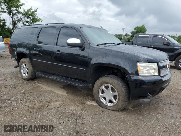 2008 Chevrolet Suburban LTZ with VIN 1GNFK16308J107400, listed as a Copart auction lot 61567295 with 272,454 mi miles and Salvage title. Bid and sale history available at DreamBid. Image 4.
