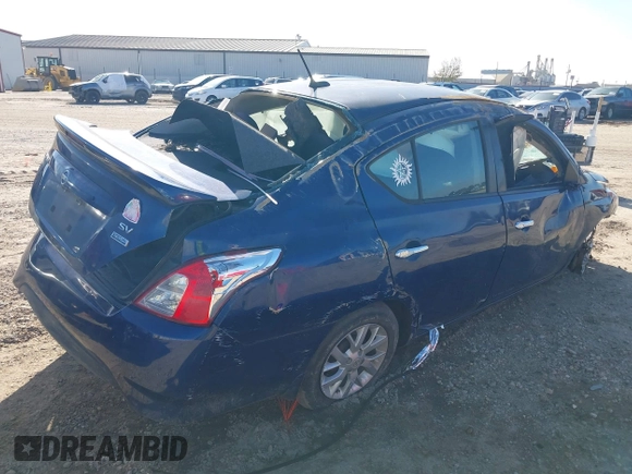 2018 Nissan Versa SV with VIN 3N1CN7AP2JL845703, listed as a IAAI auction lot 41081090 with Not Provided miles. Bid and sale history available at carsss.com. Image 4.