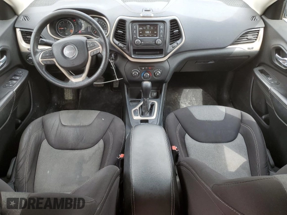 2015 Jeep Cherokee Sport with VIN 1C4PJLAB0FW559938, listed as a Copart auction lot 66727155 with 79,749 mi miles and Salvage title. Bid and sale history available at DreamBid. Image 8.