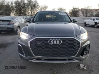 2023 Audi Q5 S line Premium with VIN WA1GAAFY5P2043806, listed as a Copart auction lot 88799155 with 50,580 mi miles and Salvage Title. Bid and sale history available at carsss.com. Image 5.