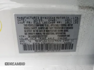 2024 Nissan Sentra SV with VIN 3N1AB8CV3RY227337, listed as a Copart auction lot 52771895 with 9,730 mi miles and Salvage Title. Bid and sale history available at DreamBid. Image 12.